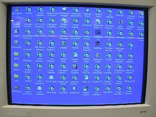 cluttered desktop